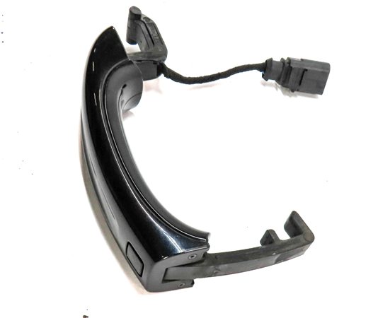 Thumbnail 3: 2007-2015 AUDI Q7 (4L) FRONT LEFT DRIVER KEYLESS EXTERIOR DOOR HANDLE (Black)