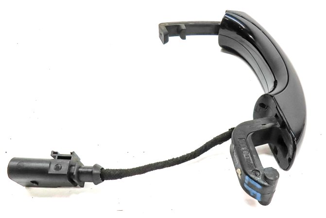 Thumbnail 4: 2007-2015 AUDI Q7 (4L) FRONT LEFT DRIVER KEYLESS EXTERIOR DOOR HANDLE (Black)