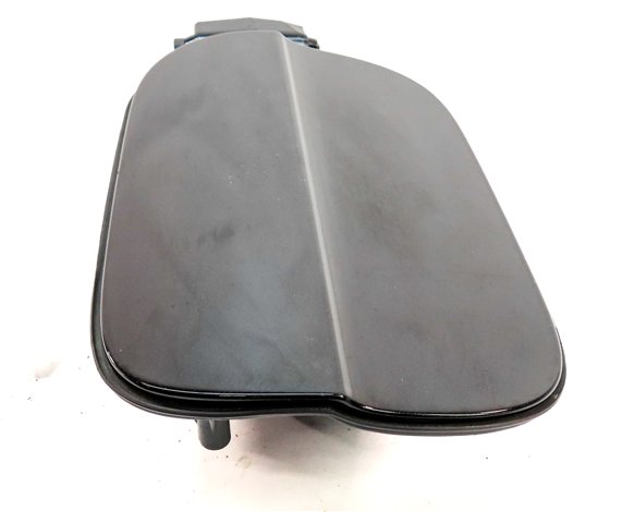 Thumbnail 4: 2010-2015 AUDI Q7 (4L) FUEL TANK DOOR LID COVER TRIM w/ HOUSING (Black)