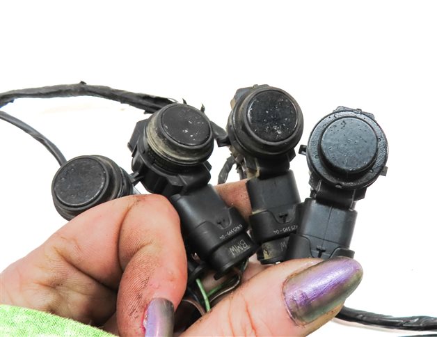 Thumbnail 5: 2015 BMW 428I (F32) FRONT PARK ASSIST PDC DISTANCE CONTROL SENSOR SET/4 (Black)