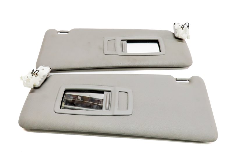 Thumbnail 3: 12-19 BMW 3 4 SERIES (F30 F31 F32 F33) FRONT LEFT & RIGHT SUNVISOR SET (Gray)