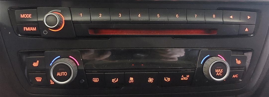Thumbnail 2: 15-20 BMW 2 / 3 / 4 SERIES (F22 F30 F32) FRONT HEATER TEMPERATURE RADIO CONTROL