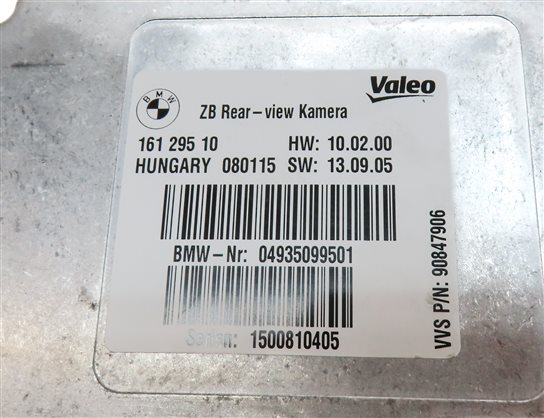Thumbnail 5: 10-19 BMW 2 3 4 5 6 7 SERIES F01 F02 F10 F12 F22 F30 F32 REARVIEW CAMERA MODULE
