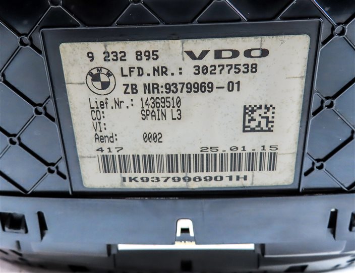 Thumbnail 7: 2014-2020 BMW 3 4 SERIES (F30 F32) SPEEDOMETER INSTRUMENT GAUGE CLUSTER (196k)