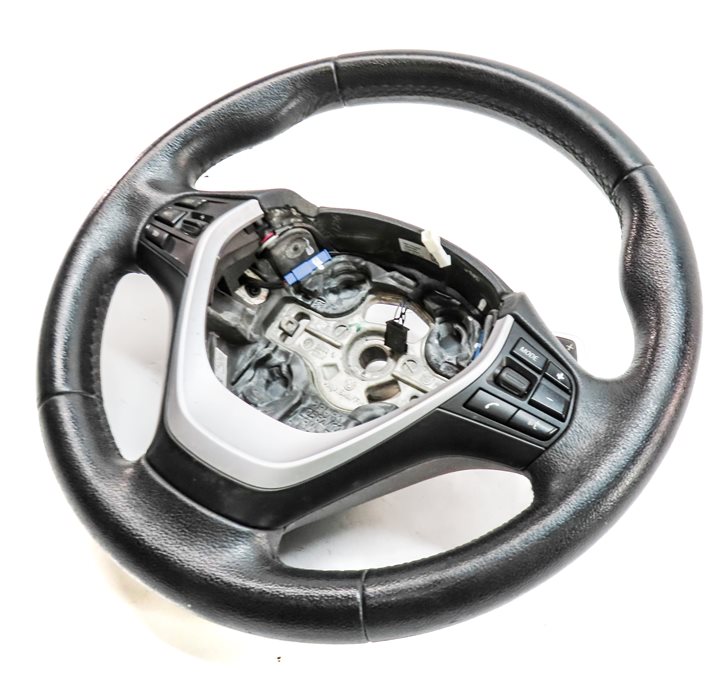 12-18 BMW 2 3 4 SERIES F22 F30 F32 SPORT STEERING WHEEL w/ SHIFT PADDLES (Black)