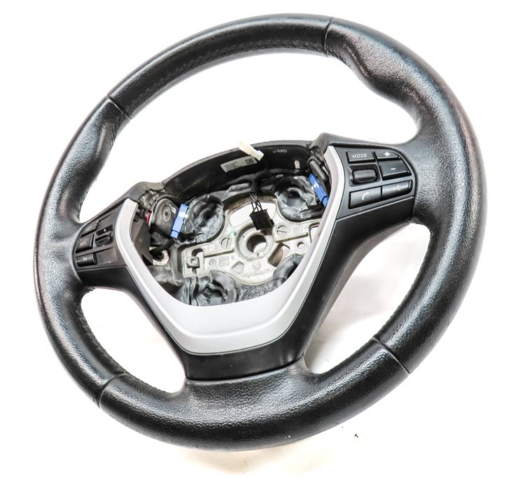 Thumbnail 2: 12-18 BMW 2 3 4 SERIES F22 F30 F32 SPORT STEERING WHEEL w/ SHIFT PADDLES (Black)
