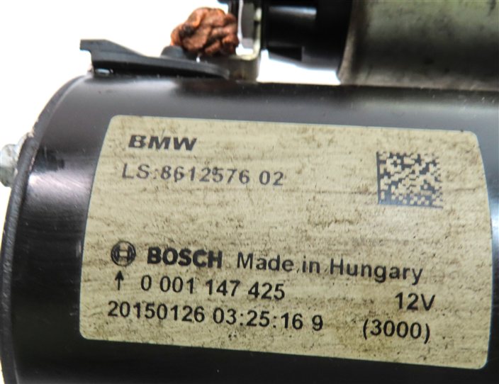 Thumbnail 7: 14-18 BMW 228i 328i 328iGT 428i 528i X1 X3 X4 (F30 F32 F25) 2.0L STARTER MOTOR