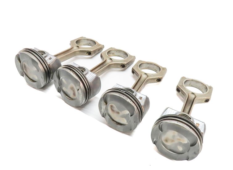 14-18 BMW 2 3 4 5 X1 X3 X5 Z4 2.0L (F10 F22 F30) TURBO N20 N26 PISTON & ROD SET4