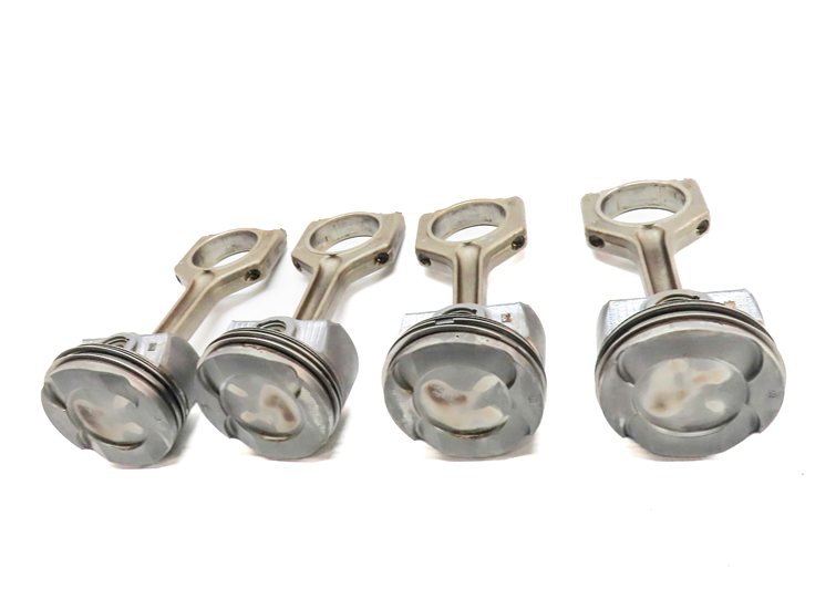 Thumbnail 2: 14-18 BMW 2 3 4 5 X1 X3 X5 Z4 2.0L (F10 F22 F30) TURBO N20 N26 PISTON & ROD SET4