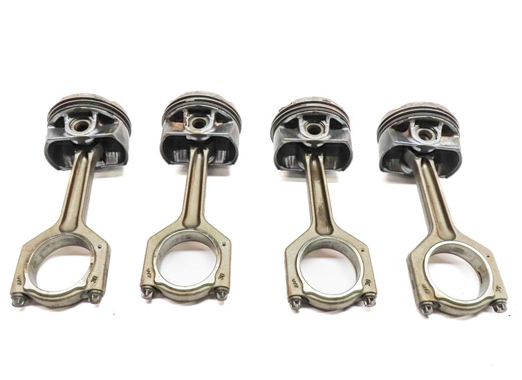 Thumbnail 5: 14-18 BMW 2 3 4 5 X1 X3 X5 Z4 2.0L (F10 F22 F30) TURBO N20 N26 PISTON & ROD SET4