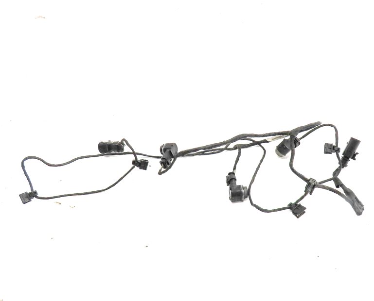 Thumbnail 2: 13 AUDI Q5 B8 8R FRONT PARK ASSIST PDC DISTANCE CONTROL WIRE SENSOR SET (White)