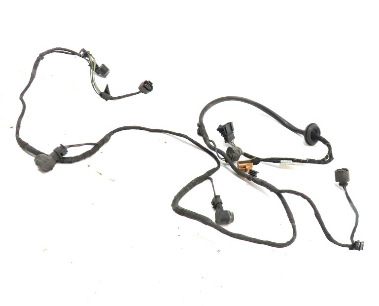 Thumbnail 1: 13 AUDI Q5 (B8 8R) REAR PARK ASSIST PDC DISTANCE CONTROL WIRE SENSOR SET (White)