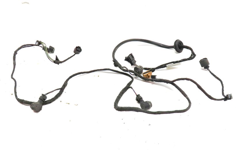 Thumbnail 2: 13 AUDI Q5 (B8 8R) REAR PARK ASSIST PDC DISTANCE CONTROL WIRE SENSOR SET (White)