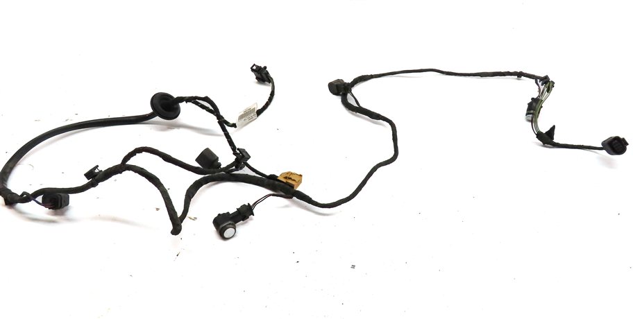 Thumbnail 3: 13 AUDI Q5 (B8 8R) REAR PARK ASSIST PDC DISTANCE CONTROL WIRE SENSOR SET (White)