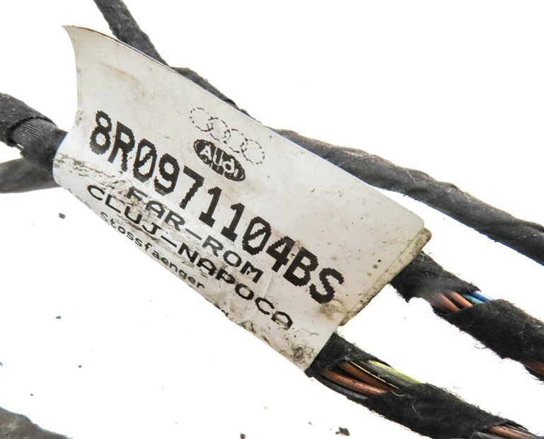 Thumbnail 4: 13 AUDI Q5 (B8 8R) REAR PARK ASSIST PDC DISTANCE CONTROL WIRE SENSOR SET (White)