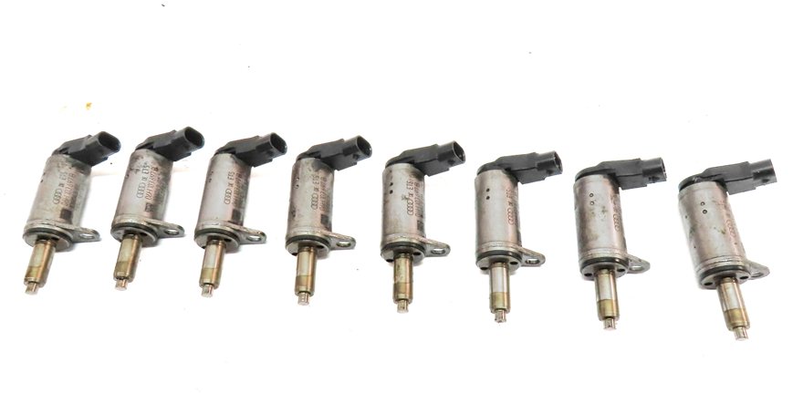 Thumbnail 6: 13 AUDI Q5 B8 8R 2.0L (CPMA) ENGINE CAM CAMSHAFT TIMING ADJUSTER SOLENOID SET/8
