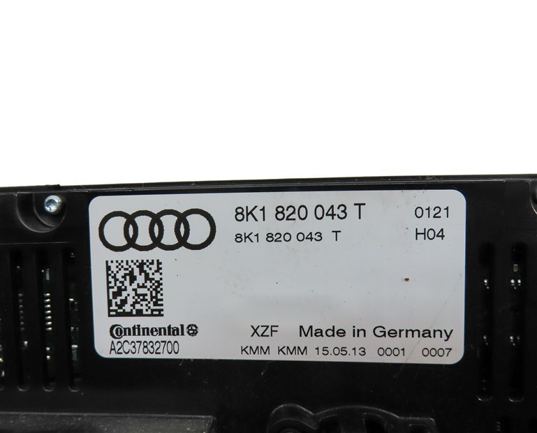 Thumbnail 6: 13-17 AUDI A4 S4 A5 S5 RS5 Q5 SQ5 (B8 8K 8T 8R) HEATER A/C TEMPERATURE CONTROL