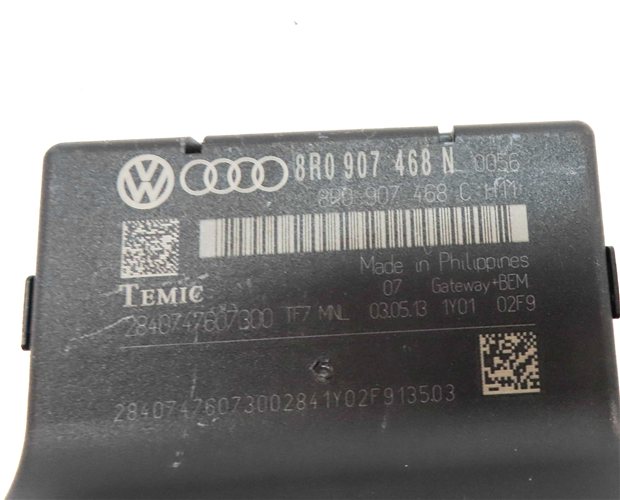 Thumbnail 17: 2013 AUDI Q5 (B8 8R) 2.0L CPMA TURBO ENGINE ECM BCM IMMOBILIZER MODULE KEY SET