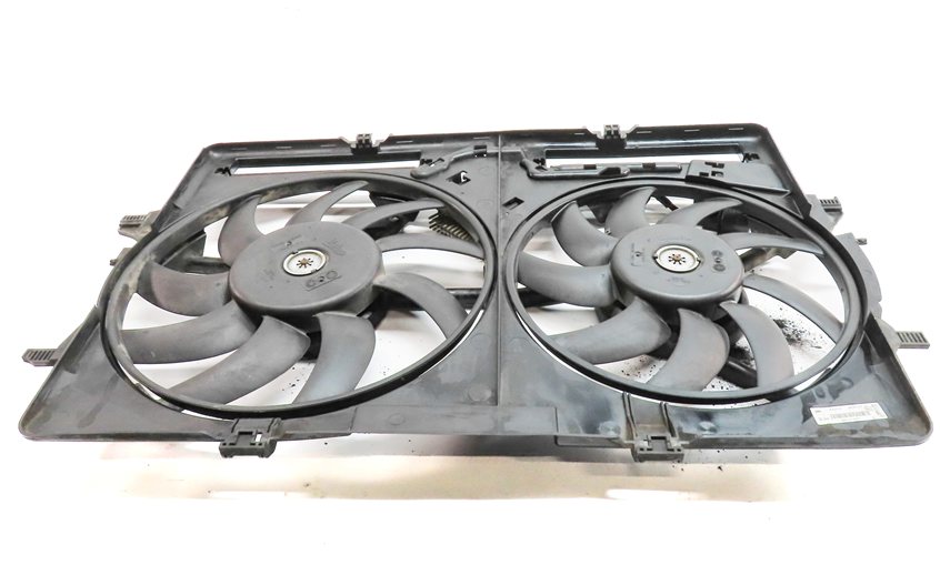 Thumbnail 5: 09-17 AUDI A4 A5 Q5 S4 (B8 8T 8R) 2.0L 3.0L 3.2L RADIATOR COOLING FAN w/ SHROUD