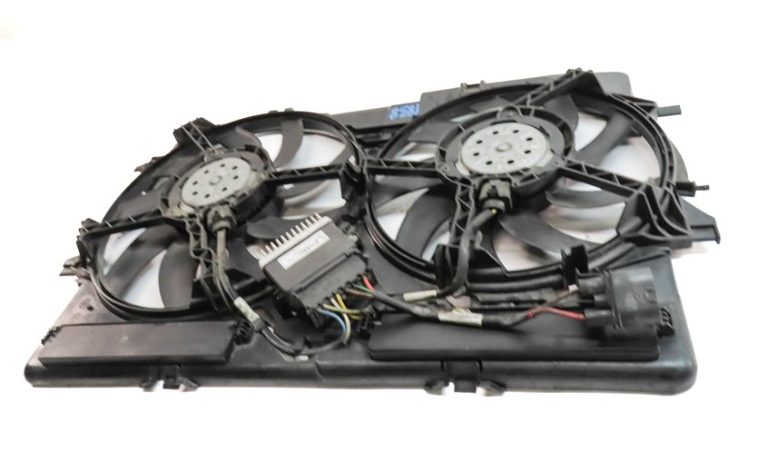 Thumbnail 7: 09-17 AUDI A4 A5 Q5 S4 (B8 8T 8R) 2.0L 3.0L 3.2L RADIATOR COOLING FAN w/ SHROUD