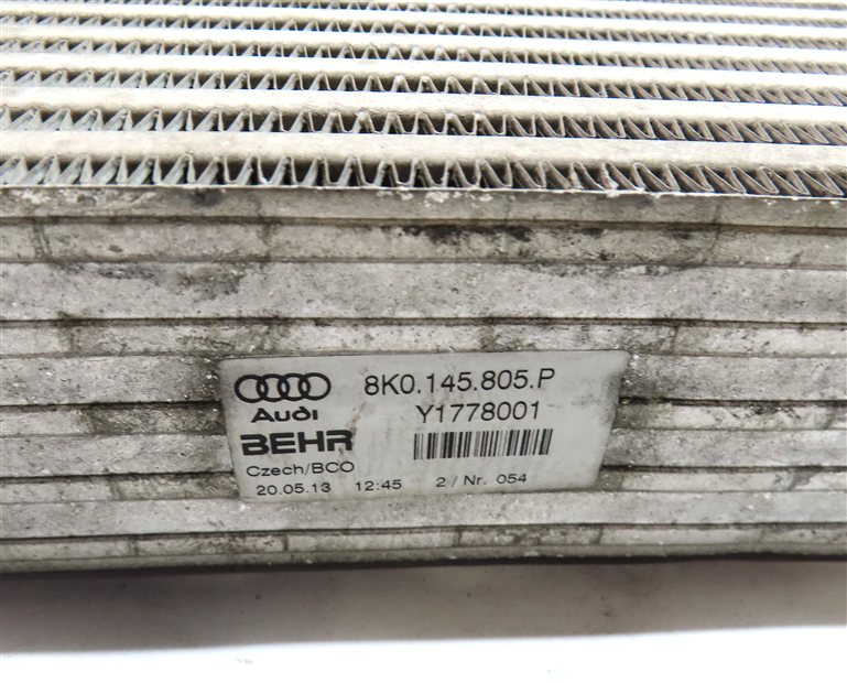 Thumbnail 5: 2008-2017 AUDI A4 A5 A6 Q5 (B8 C7 8K 8T 8R) 2.0L TURBO ENGINE INTERCOOLER