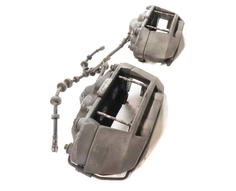 Thumbnail 4: 13-17 AUDI Q5 (B8 8R) FRONT LEFT & RIGHT BRAKE CALIPER SET (BREMBO 320mm ROTOR)