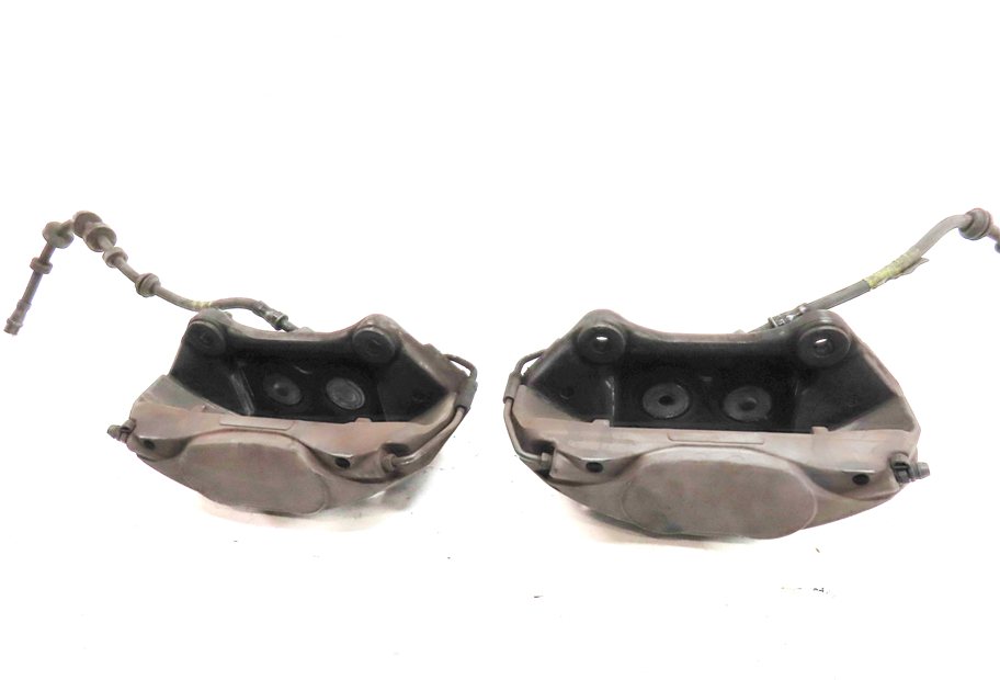 Thumbnail 6: 13-17 AUDI Q5 (B8 8R) FRONT LEFT & RIGHT BRAKE CALIPER SET (BREMBO 320mm ROTOR)