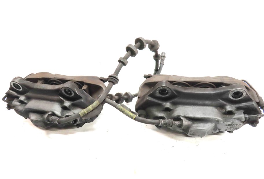 Thumbnail 7: 13-17 AUDI Q5 (B8 8R) FRONT LEFT & RIGHT BRAKE CALIPER SET (BREMBO 320mm ROTOR)
