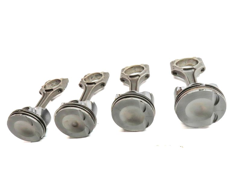 Thumbnail 2: 11-18 VW AUDI - A3 A4 A5 A6 Q5 TT BEETLE JETTA TIGUAN 2.0L TURBO PISTON SET/4