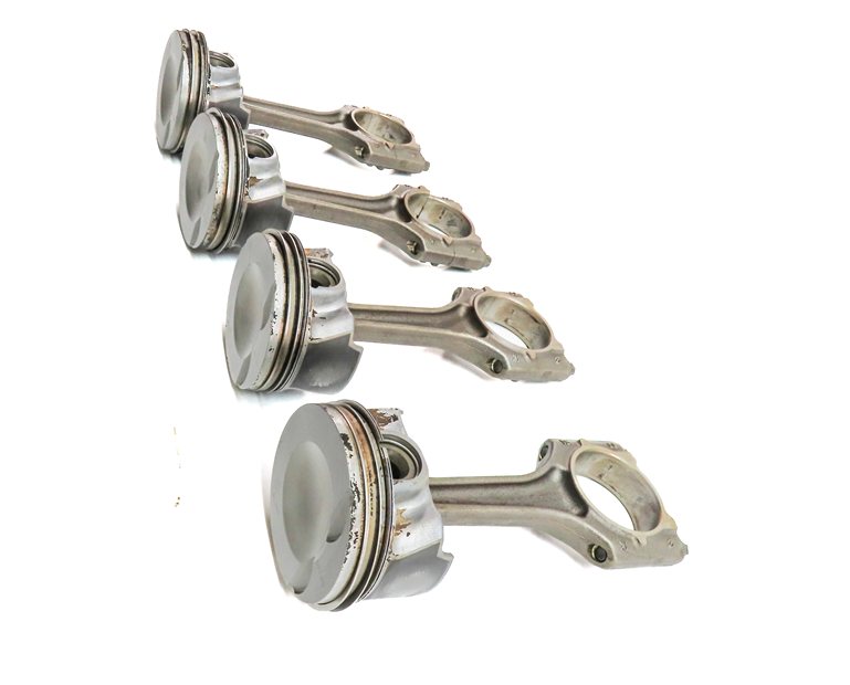 Thumbnail 3: 11-18 VW AUDI - A3 A4 A5 A6 Q5 TT BEETLE JETTA TIGUAN 2.0L TURBO PISTON SET/4