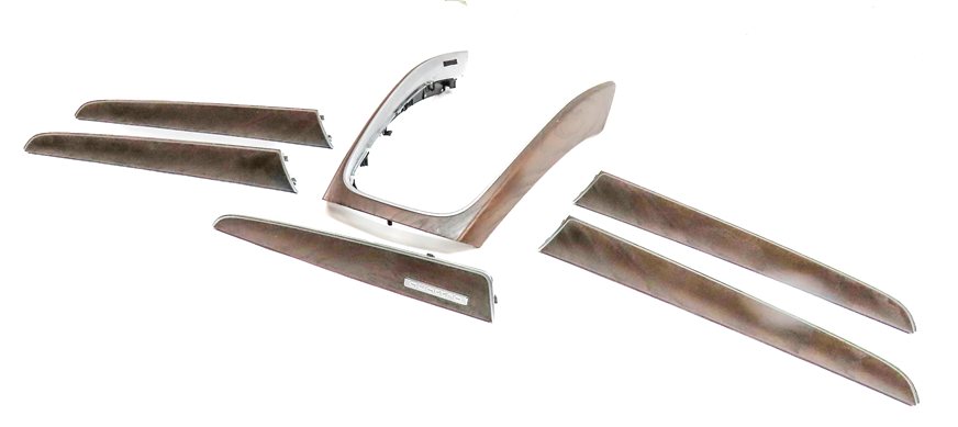 2013 AUDI Q5 (B8 8R) INTERIOR DASH CENTER CONSOLE DOOR TRIM SET/6 (Ash)
