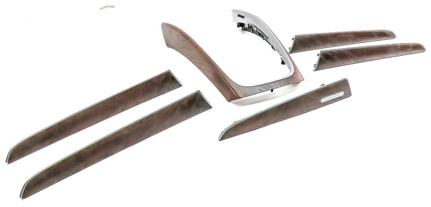 Thumbnail 16: 2013 AUDI Q5 (B8 8R) INTERIOR DASH CENTER CONSOLE DOOR TRIM SET/6 (Ash)