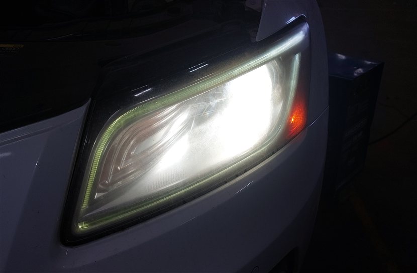 Thumbnail 2: 2013-2017 AUDI Q5 SQ5 (B8 8R) LEFT DRIVER XENON HID HEADLIGHT LAMP (NON AFS)