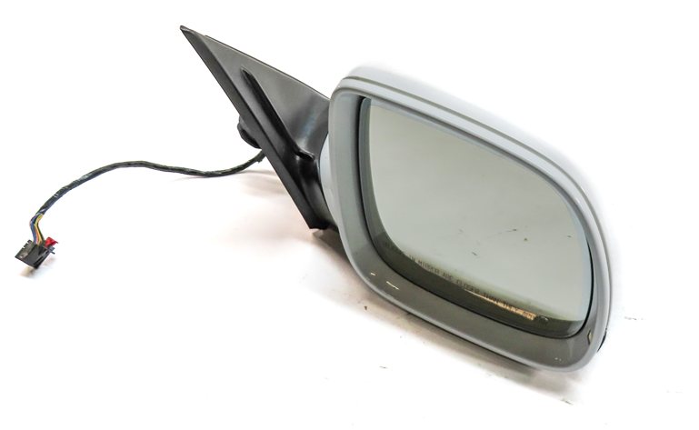 09-14 AUDI Q5 (8R) RIGHT P-FOLD HEAT AUTODIM MEMORY DOOR MIRROR w/ LIGHT (White)