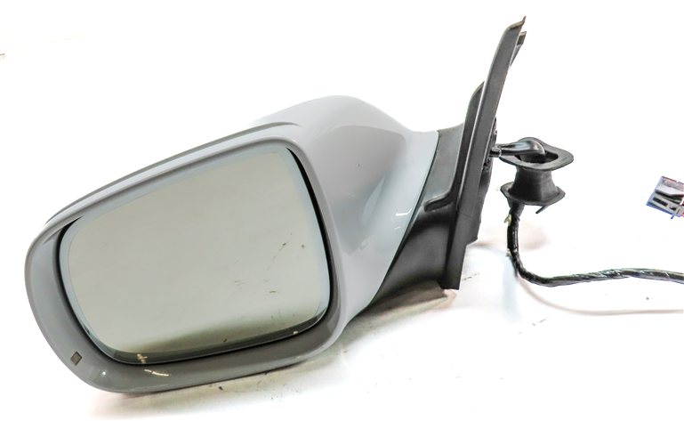 Thumbnail 3: 09-14 AUDI Q5 (8R) LEFT P-FOLD HEAT AUTODIM MEMORY DOOR MIRROR w/ LIGHT (White)