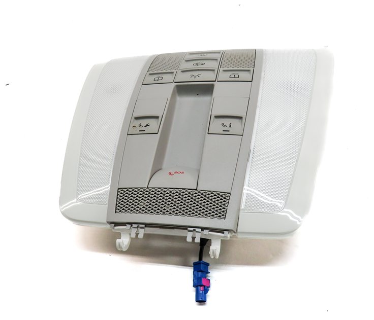 Thumbnail 2: 2013 MERCEDES GLK250 (X204) FRONT INTERIOR DOME MAP READING LIGHT LAMP (Gray)