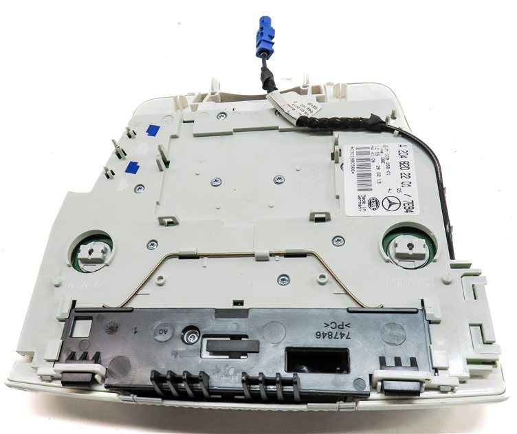 Thumbnail 6: 2013 MERCEDES GLK250 (X204) FRONT INTERIOR DOME MAP READING LIGHT LAMP (Gray)
