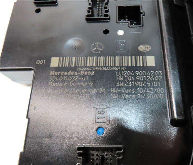 Thumbnail 5: 2013 MERCEDES GLK250 (X204) 2.1L DIESEL (OM651) REAR FUSE RELAY SAM MODULE