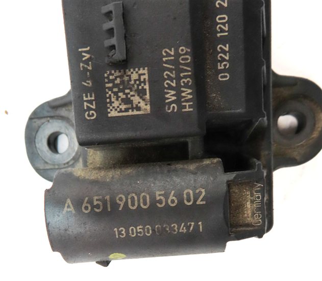 Thumbnail 7: 2013 MERCEDES GLK250 (X204) 2.1L DIESEL (OM651) ENGINE GLOW PLUG RELAY MODULE
