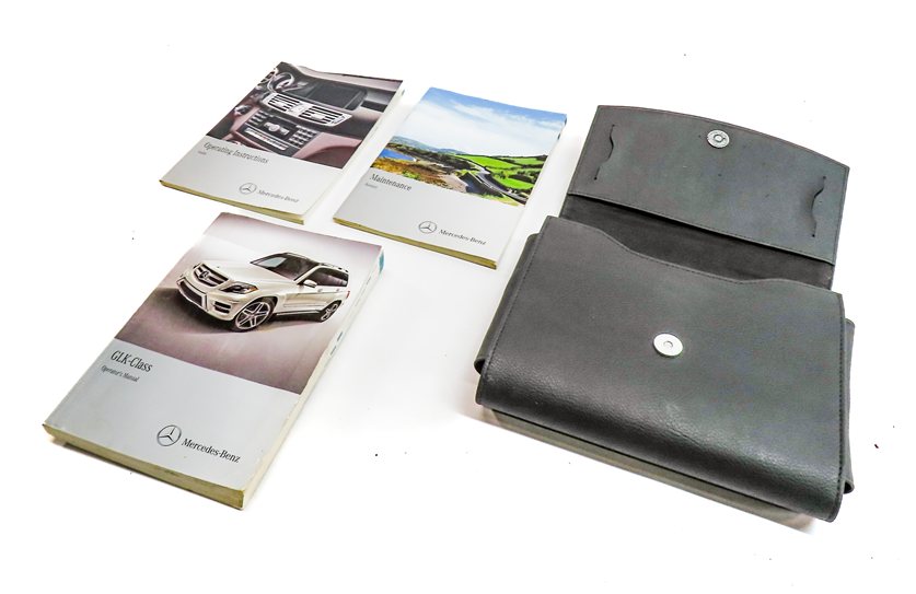 2013 MERCEDES GLK250 (X204) 2.1L DIESEL (OM651) ENGINE OWNERS MANUAL SET w/CASE