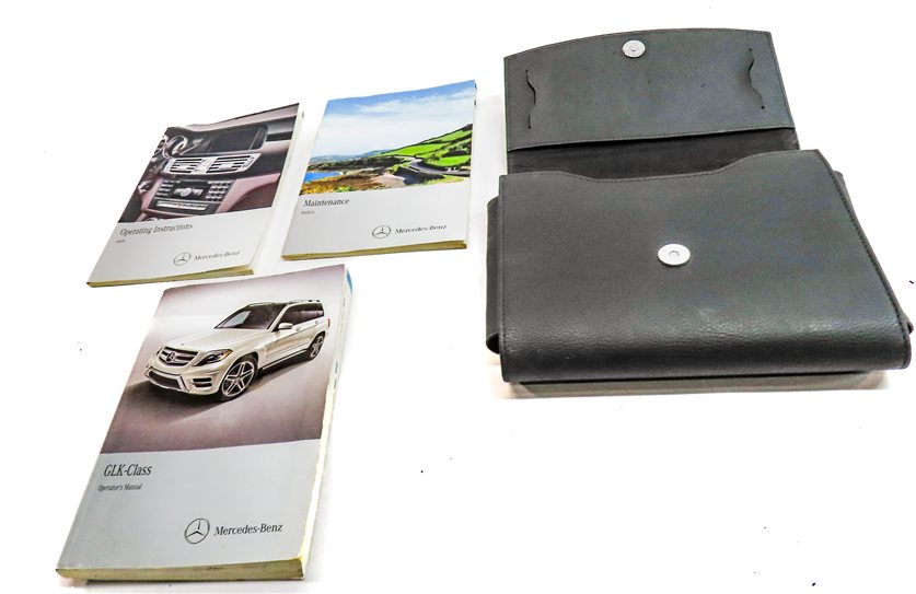 Thumbnail 2: 2013 MERCEDES GLK250 (X204) 2.1L DIESEL (OM651) ENGINE OWNERS MANUAL SET w/CASE