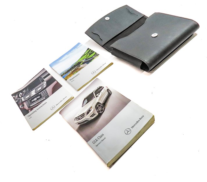 Thumbnail 3: 2013 MERCEDES GLK250 (X204) 2.1L DIESEL (OM651) ENGINE OWNERS MANUAL SET w/CASE
