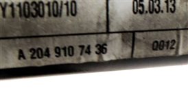 Thumbnail 8: 10-15 MERCEDES GLK250 GLK350 (X204) RIGHT FRONT PASSENGER SEAT TRACK (w/ MEMORY)