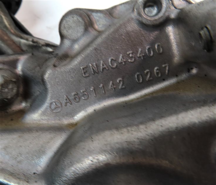 Thumbnail 8: 2013 MERCEDES GLK250 (X204) 2.1L DIESEL (OM651) ENGINE EGR COOLER ASSEMBLY