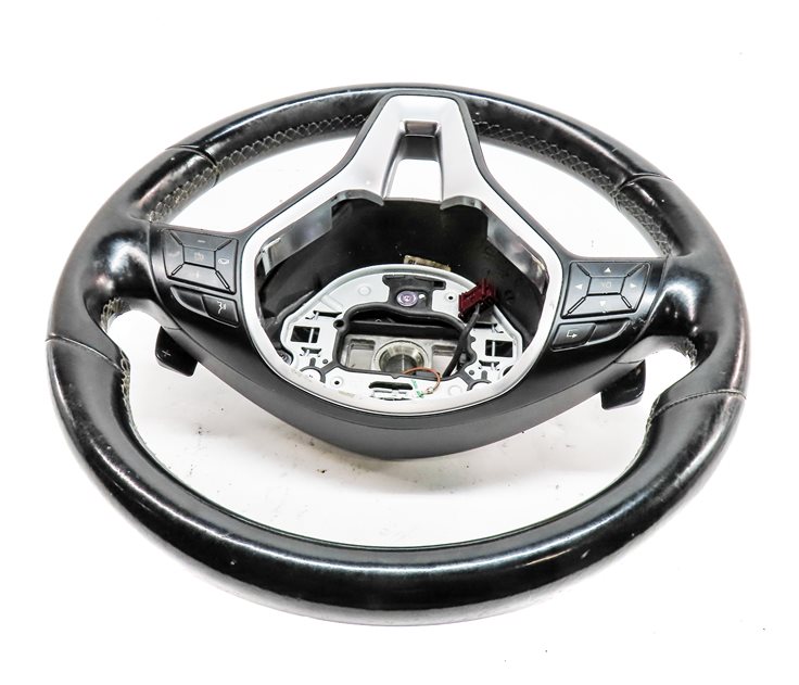 Thumbnail 5: 2013-2015 MERCEDES GLK250 (X204) DRIVER STEERING WHEEL w/PADDLES w/o BLIND SPOT