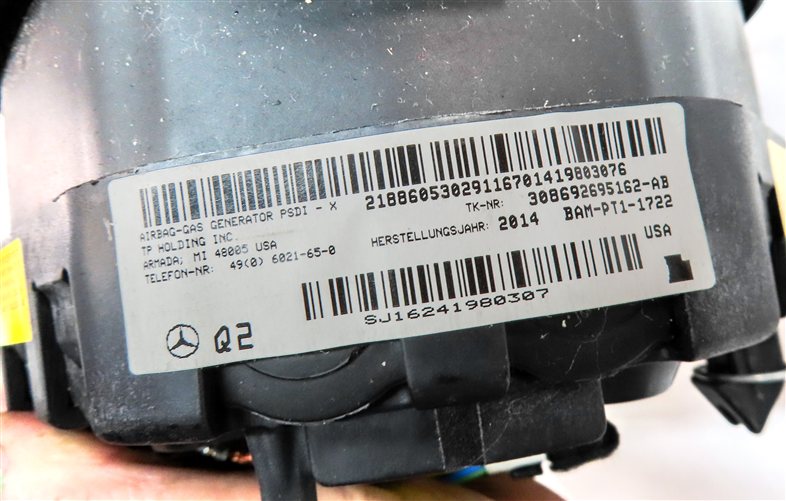 Thumbnail 5: 14-17 MERCEDES CLA250 GLA250 (C117 X156) DRIVER STEERING WHEEL AIRBAG AIR BAG