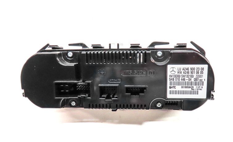 Thumbnail 4: 14-15 MERCEDES CLA250 CLA45 C117 FRONT HEAT AIR AC HVAC CLIMATE CONTROL PANEL