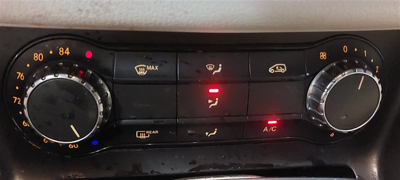Thumbnail 8: 14-15 MERCEDES CLA250 CLA45 C117 FRONT HEAT AIR AC HVAC CLIMATE CONTROL PANEL