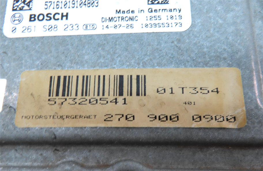 Thumbnail 4: 13-15 MERCEDES B CLA GLA (C117 W246 X156) 2.0L M270 & M133 ENGINE CONTROL MODULE