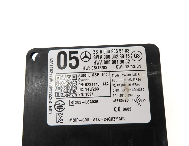 Thumbnail 3: 14-15 MERCEDES E-CLASS (W207 W212) FRONT ADAPTIVE CRUISE RADAR DISTANCE MODULE